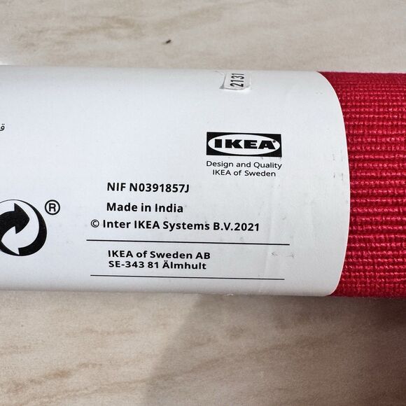 4pc IKEA Table Runner Deep Red 14”x51” Christmas - Picture 7 of 7